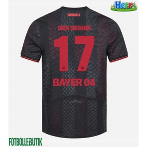 Bayer Leverkusen Eliesse Ben Seghir #17 Hemmatröja 2025-26 Kortärmad